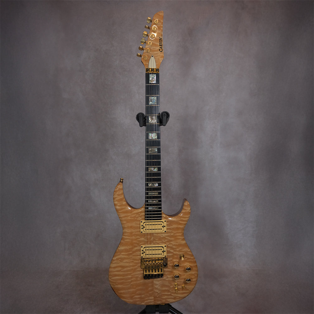 中古】【希少品】Carvin DC400 Honduras Mahogany & 5A Quilted Maple