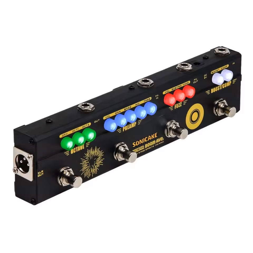 Sonicake Boom Ave ベースエフェクター SONICAKE BOOM Ave. Multi Effects Bass Pedal