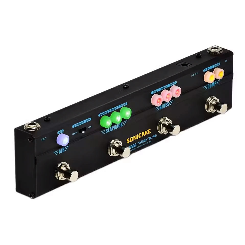 【中古】マルチエフェクター SONICAKE「TWIGGY BLUES」 Sonicake Twiggy Blues エア／スラップバック／ブルース／コンプ