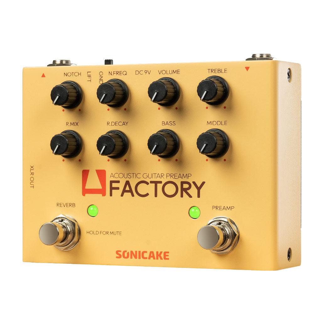 アコギ用プリアンプ Sonicake A-Factory Sonicake A Factory アコギプリアンプ