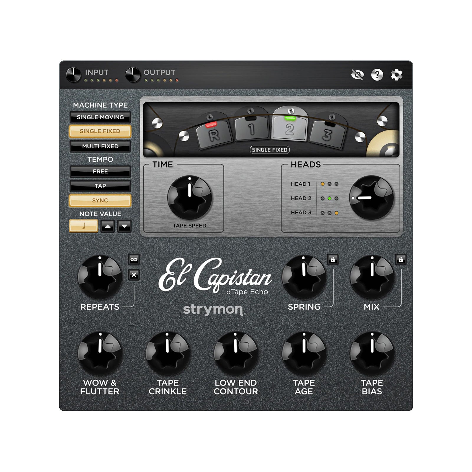 Strymon El Capistan V1 テープエコー strymon El Capistan Tape Echo Plugin