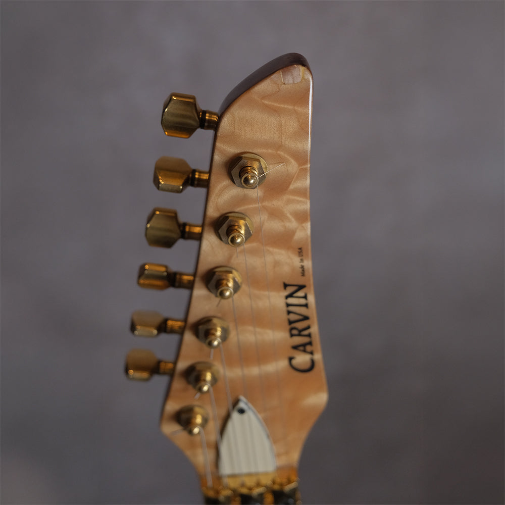 中古】【希少品】Carvin DC400 Honduras Mahogany & 5A Quilted Maple