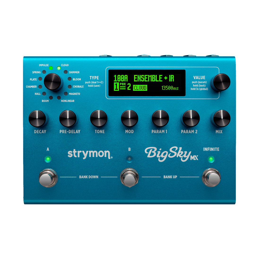 strymon BigSky MX リバーブエフェクター strymon BigSky MX リバーブエフェクター