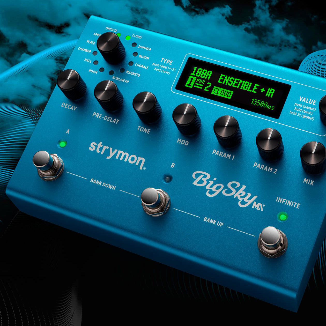 strymon BigSky MX リバーブエフェクター