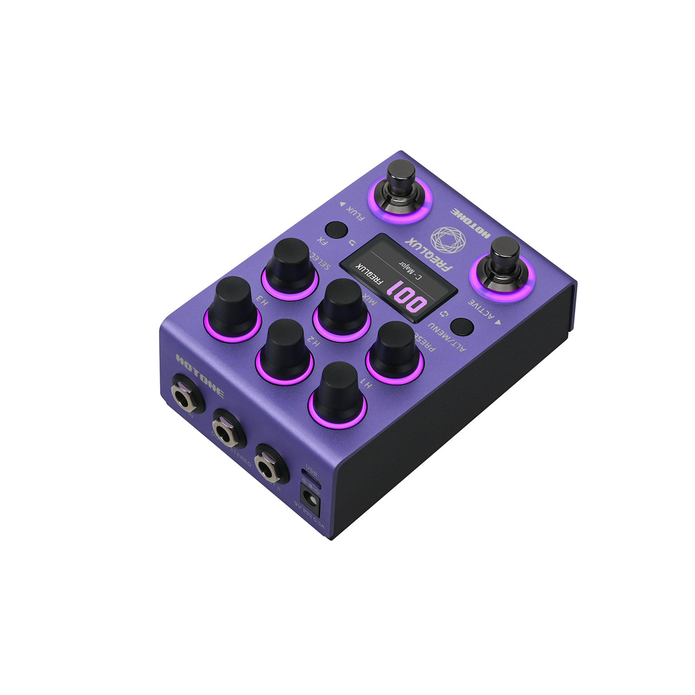 Hotone Freqlux トリプルボイスポリフォニックピッチシフター