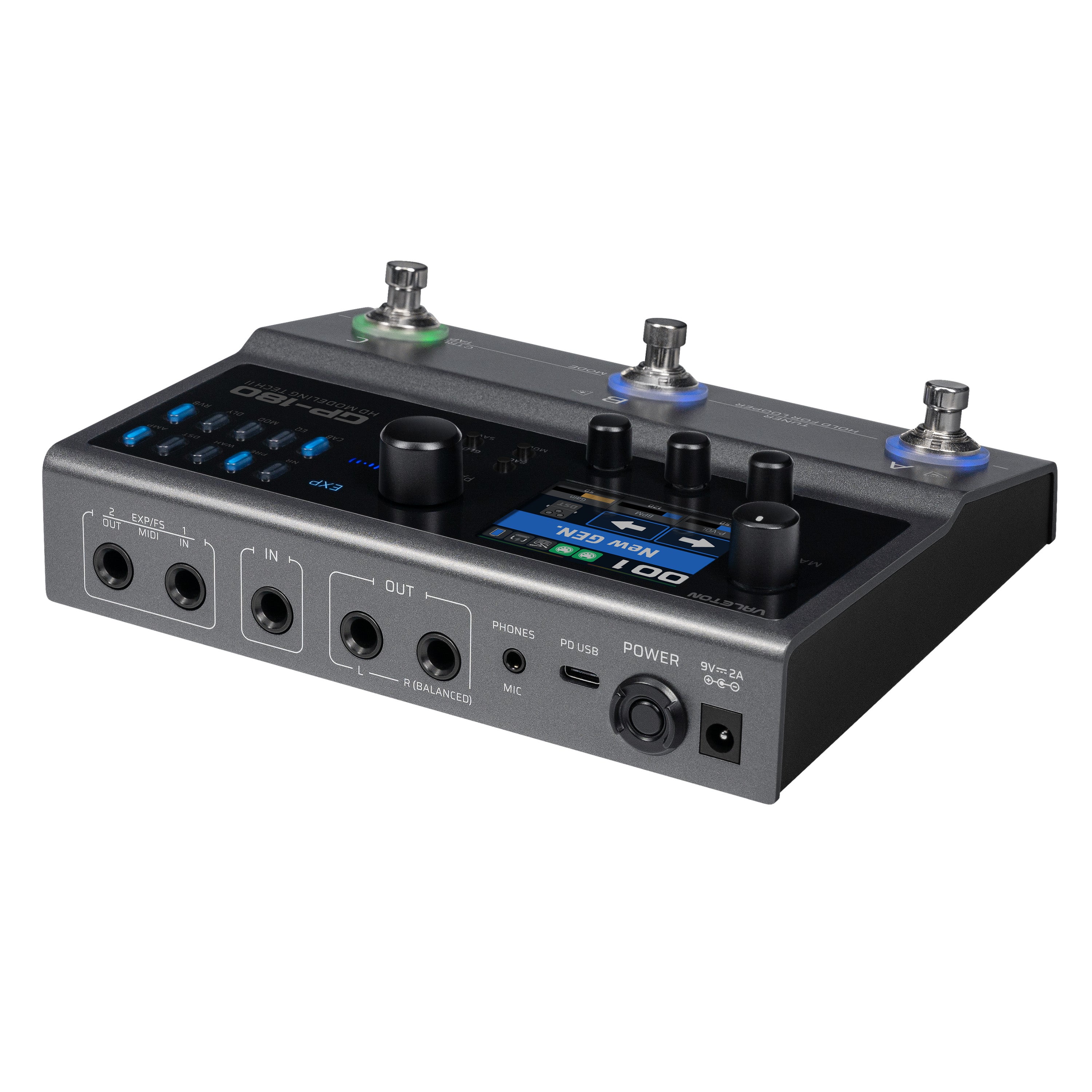 Valeton GP-180 マルチエフェクター Valeton GP-180 マルチエフェクトプロセッサー マルチエフェクター