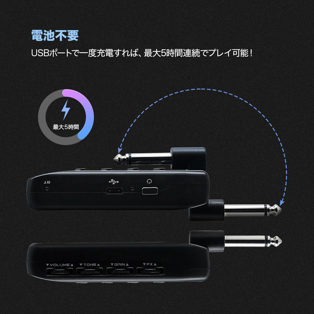 Sonicake Amphonix ヘッドフォンギターアンプ