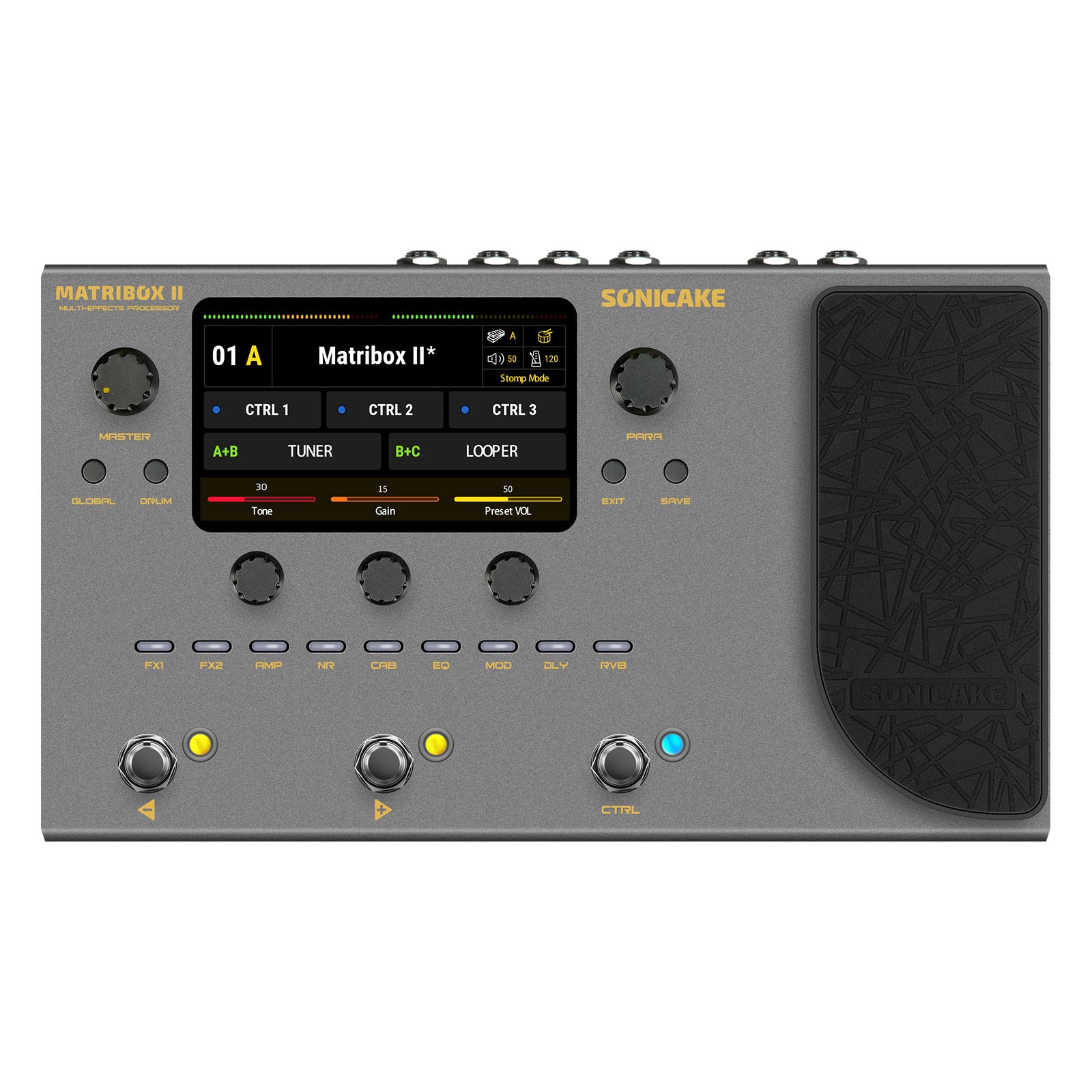 ほぼ未使用 Sonicake Matribox II Pro マルチエフェクター Amazon.com: SONICAKE Matribox II Pro - Multi Effects Guitar