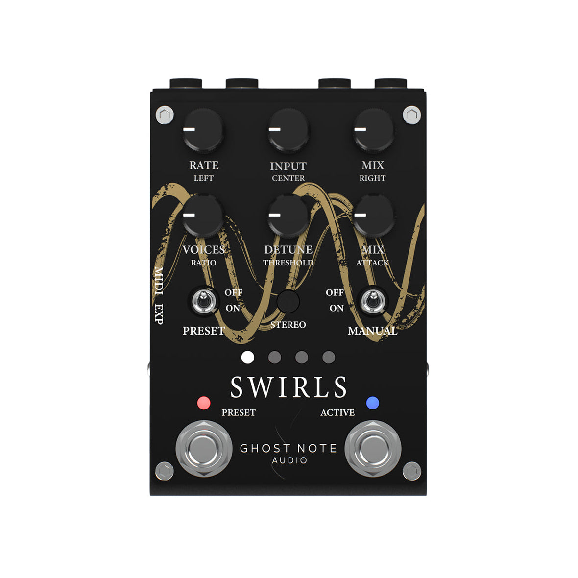 【新品同様】GHOST NOTE AUDIO / SWIRLS Ghost Note Audio SWIRLS コーラス ピッチシフター コンプレッサー