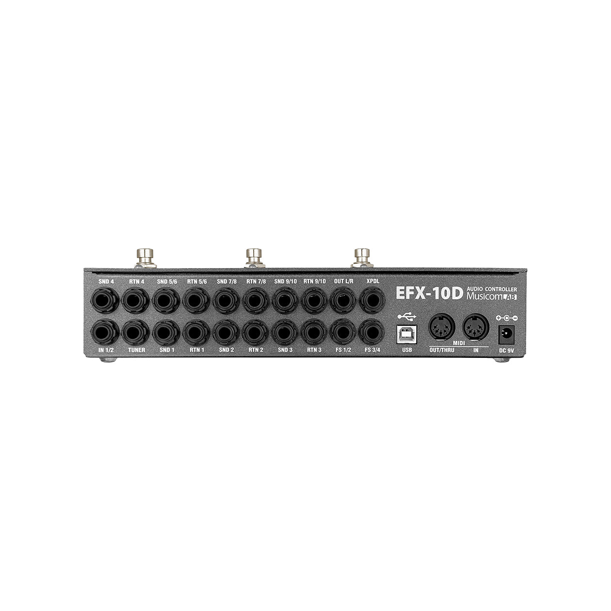 MusicomLAB EFX-10D MIDI ループスイッチャー MIDI コントローラー