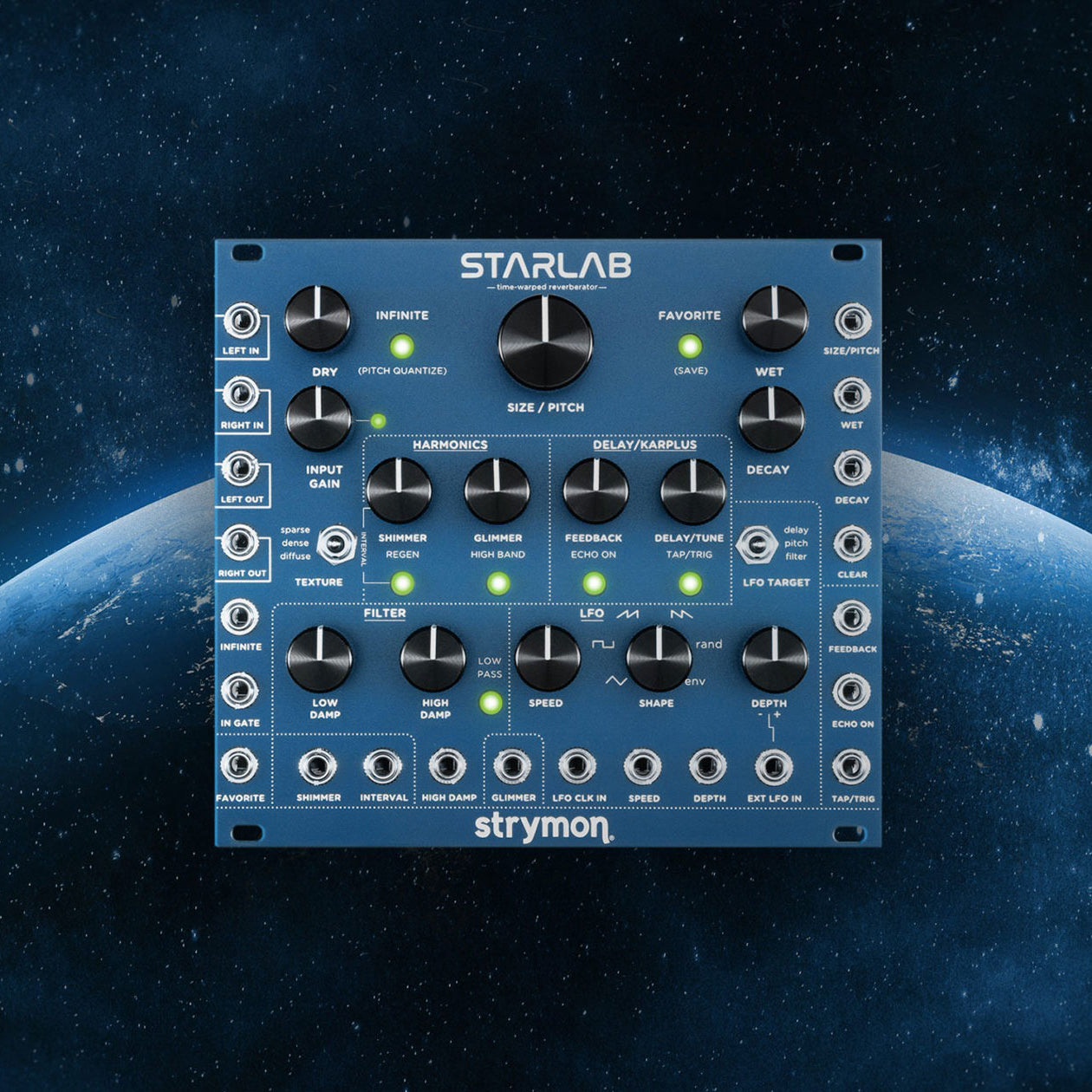 strymon STARLAB ユーロラック用 シンセシスリバーブ