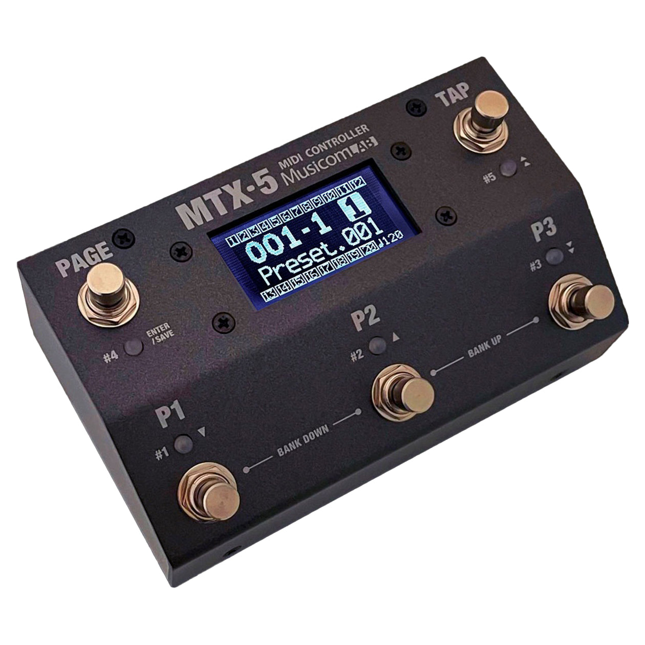 MTX-5 MIDIコントローラー Musicom Lab MusicomLAB MTX-5 MIDI コントローラー