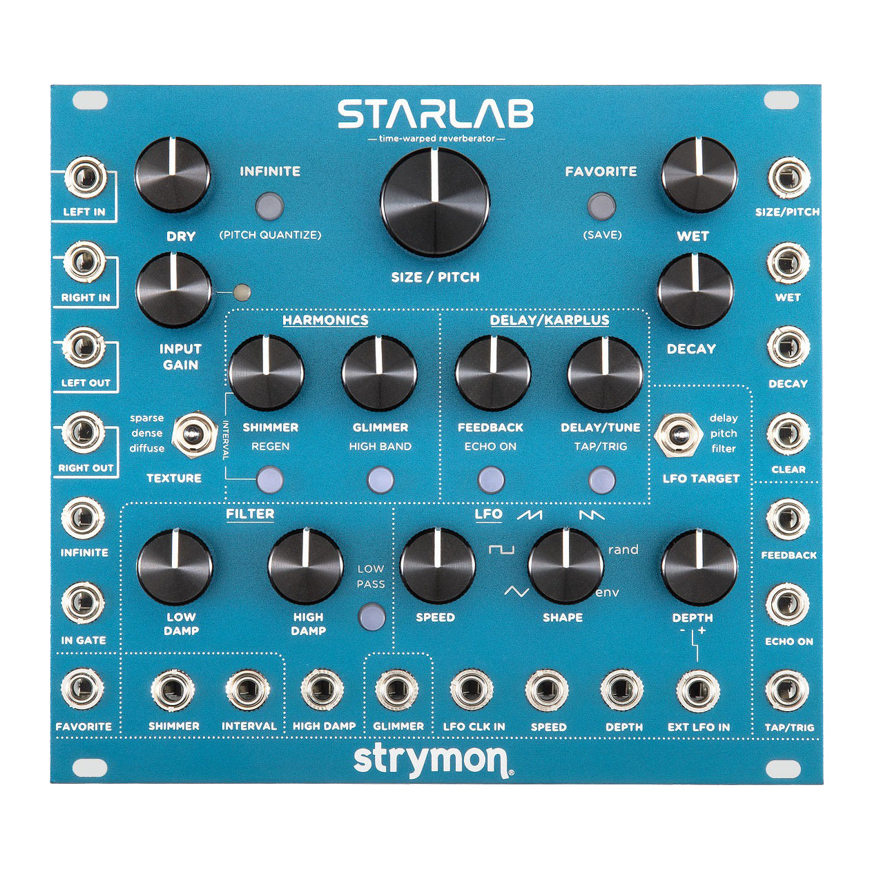 strymon STARLAB ユーロラック用 シンセシスリバーブ