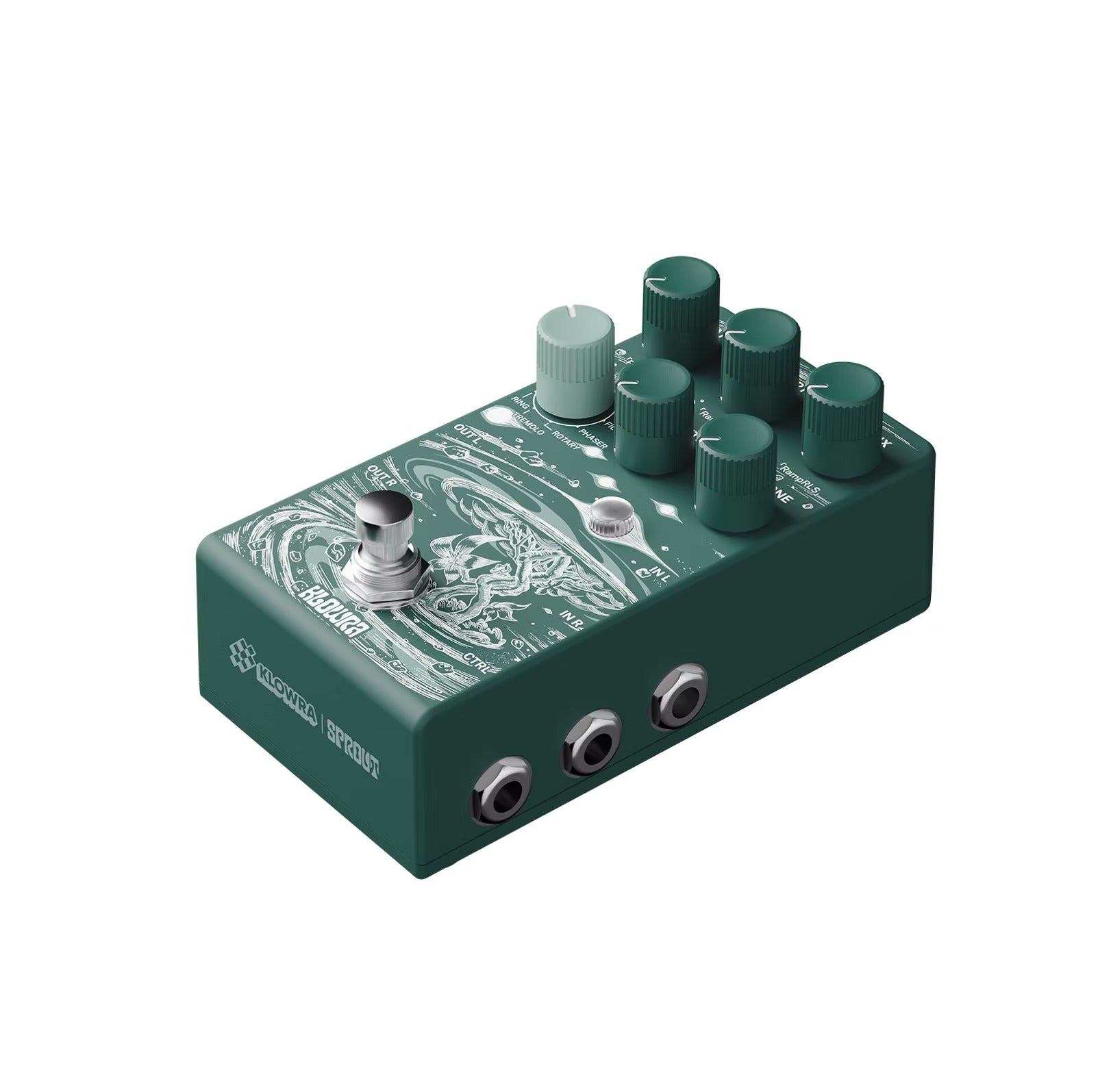 KLOWRA SPROUT モジュレーション エフェクター 正規代理店】KLOWRA Sprout Modulation モジュレーションギターペダル