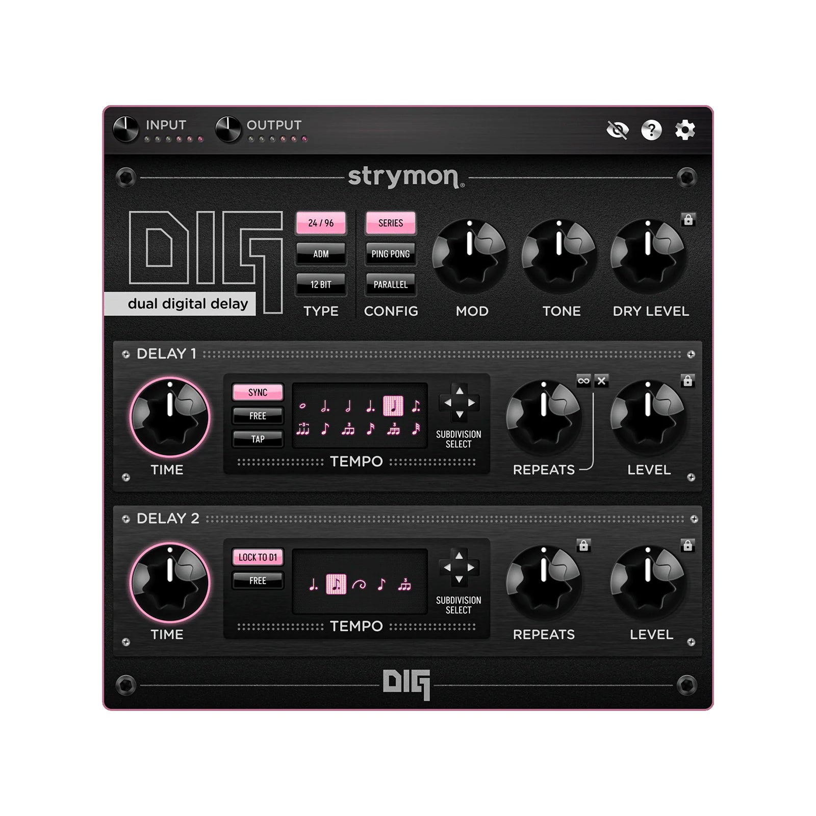 strymon DIG デュアルデジタルディレイ strymon DIG Digital Delay Plugin