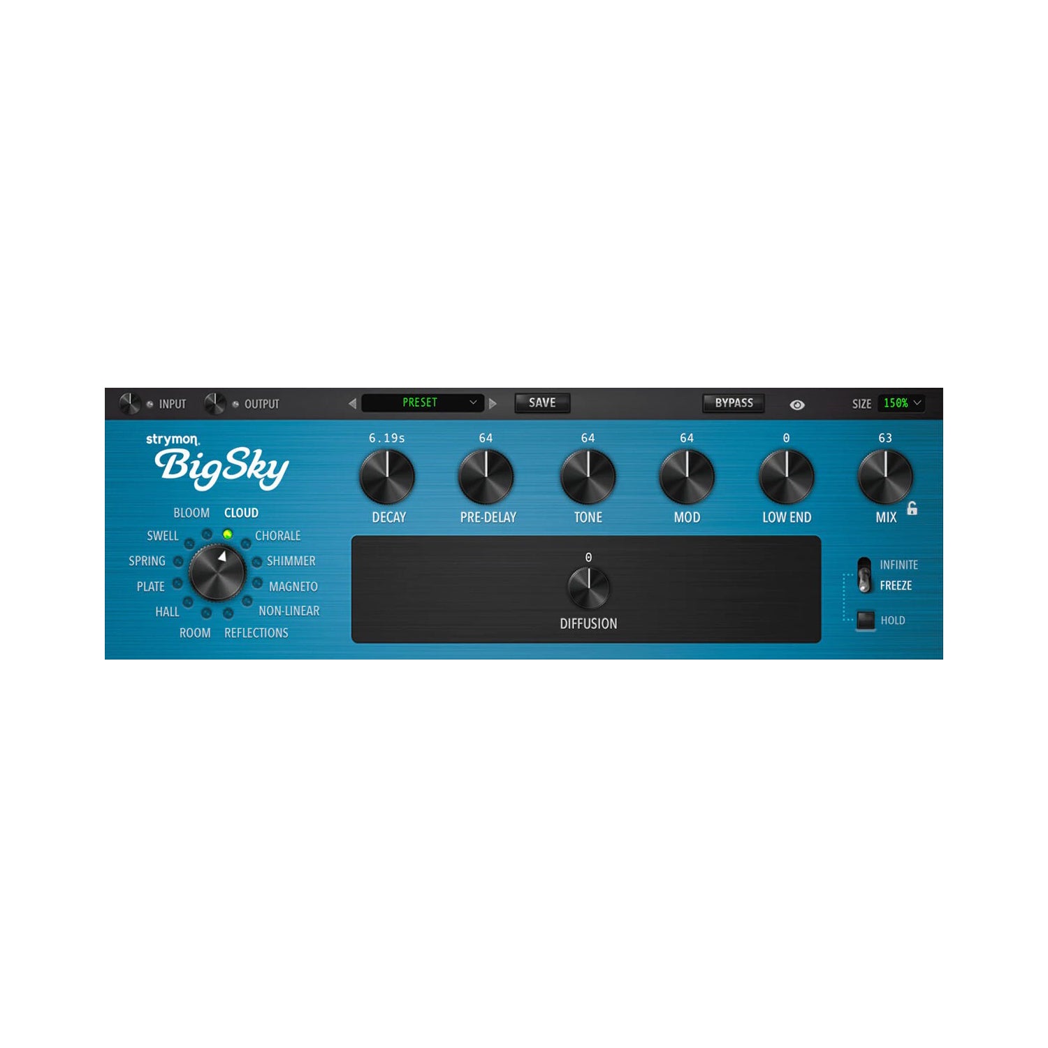 strymon BigSky Multi Reverb Plugin