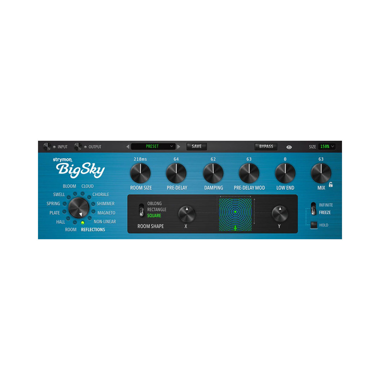 strymon BigSky Multi Reverb Plugin