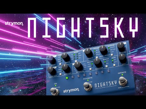 Strymon nightsky 最安値★美品 Strymon 「NIGHTSKY」 シンセシスリバーブマシーン [国内正規品] - 最