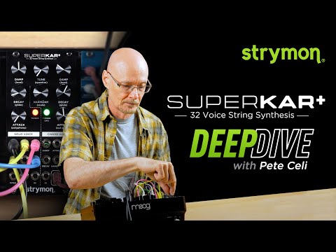 Strymon SuperKar+ ユーロラック モジュラーシンセ strymon | SuperKar+ | ユーロラック ボイスモジュール | 製品情報