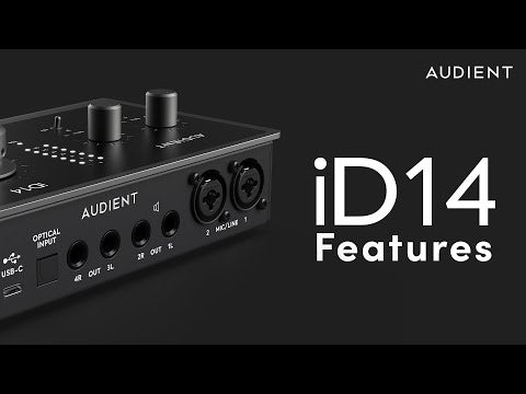 AUDIENT iD14mkⅡ オーディオインターフェイス