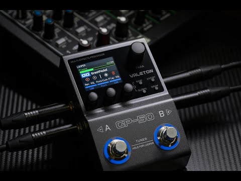 第2次予約販売】Valeton GP-50 マルチエフェクトプロセッサー